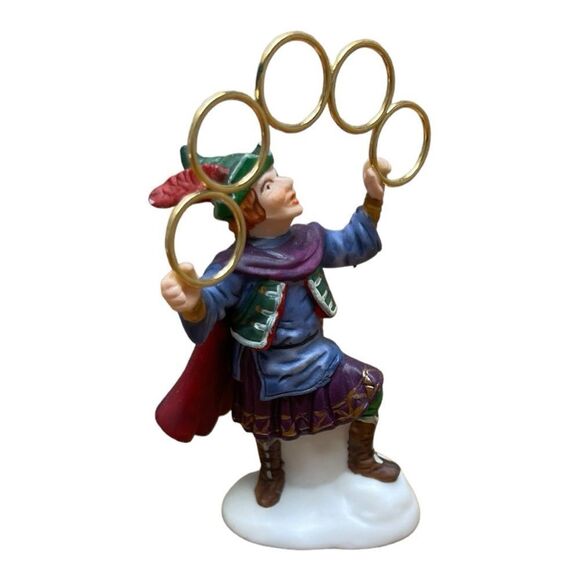 Dept 56 Five Golden Rings #58381 Twelve Days of Dickens’ Village Original Box - Picture 2 of 10